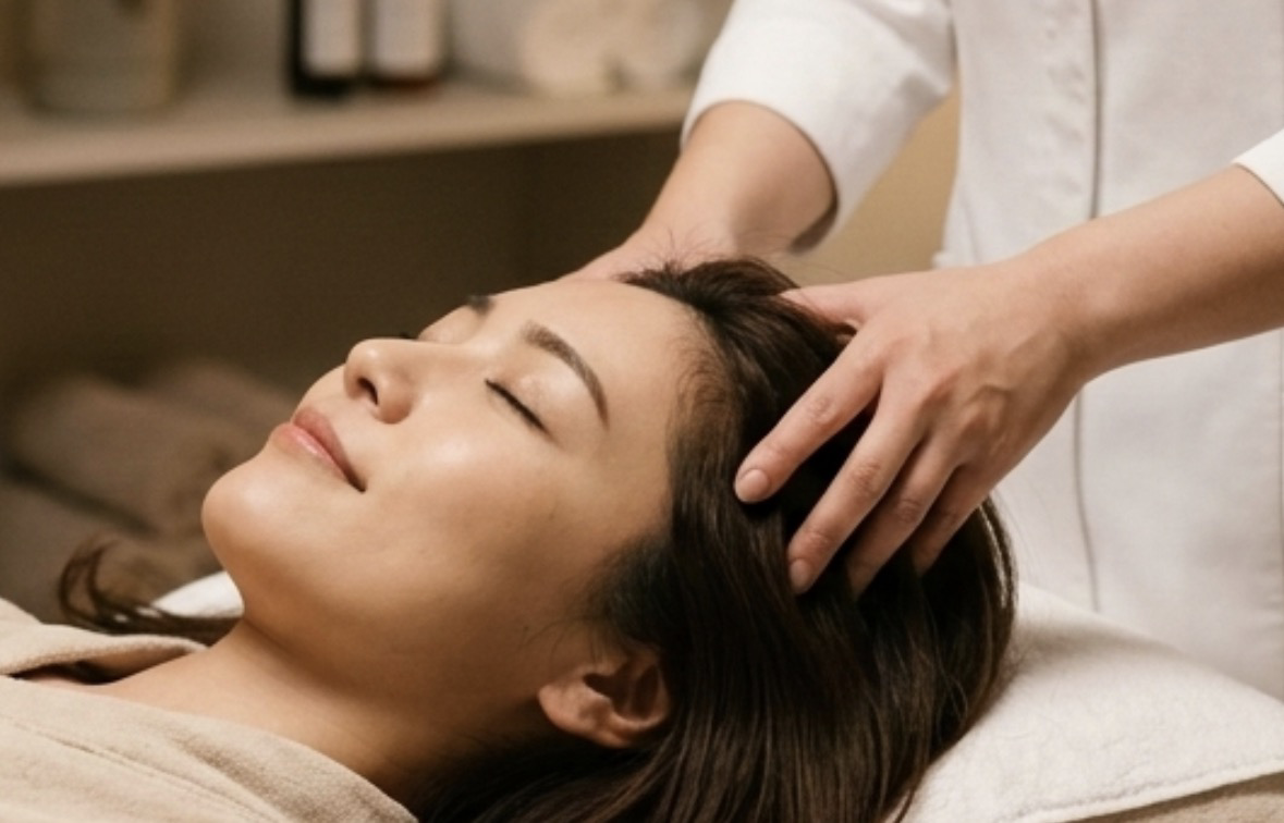 ふんわり髪が続く 育毛ドライヘッドスパ　7,700円